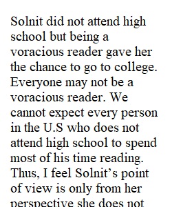 Digging into Solnit's Abolish High School